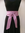 Lavender Lilac Mauve Handmade Leather Obi Sash Wrap Tie Belt