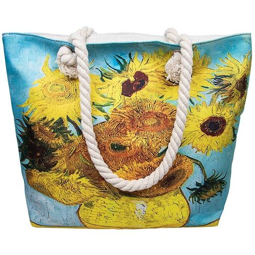 Van Gogh Sunflowers Tote, Sunflowers Beach Bag