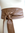Tan Handmade Leather Obi Sash Wrap Tie Belt