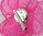Small Fuchsia Pink Fascinator Hair Clip / Brooch