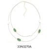 Delicate Two Strand Wire Necklace