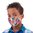 Children's Adjustable Reusable Face Mask - Cats