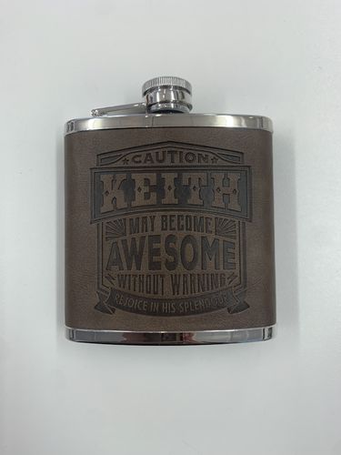 Mens Hip Flask, Keith