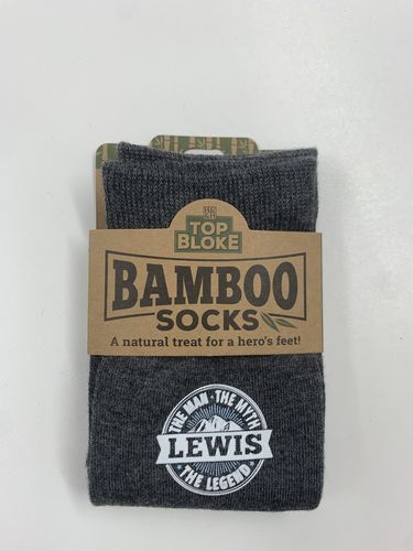 Mens Bamboo Socks, Lewis