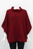 Cowl Neck Wide Batwing Jumper Poncho Style