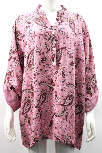 Floral Paisley Blouse in Pink