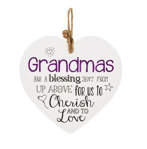 Grandma Ceramic Hanging Plaque