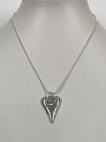 'Best Friend' Heart Necklace