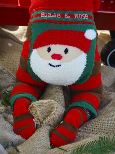Santa Christmas Leggings For Babies and Toddlers