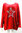 Sequined Star Soft Knit - Red