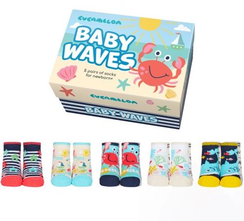 Baby Sea Life Socks, Baby Socks Gift Set Box