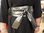 Pewter / Dark Silver Leather Obi  Belt